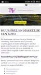 Mobile Screenshot of bosklopperverhuur.nl